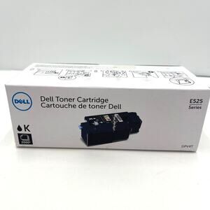 Genuine Dell E525W Ink Toner Color Laser All-In-One Printer 2000 Pages- Black